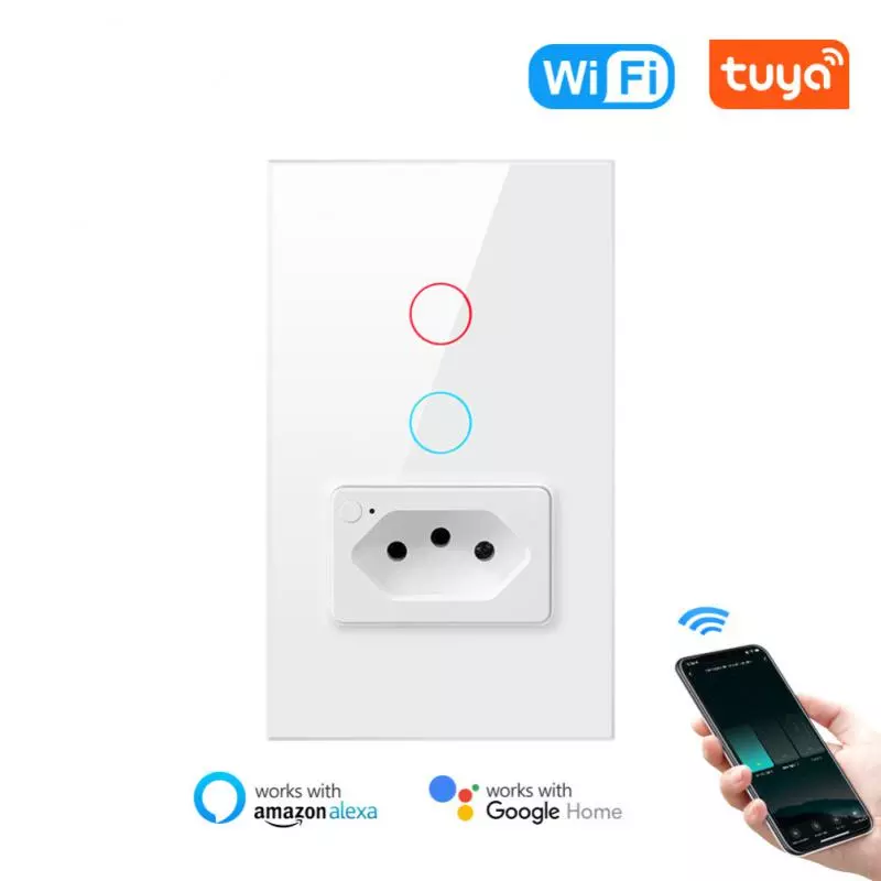 NEW2023 WiFi   ġ  Ʈ  ġ ġ Ʈ 1/2gang ܼƮ    Alexa Ȩ